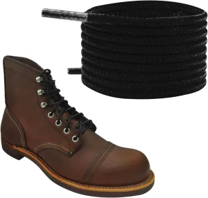 1/8" Boots Laces for Red Wing Boots, 3mm Heavy Duty Durable Shoelaces Strings Replacement