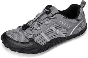 Asifn Mens Quick Dry Water Shoes Hiking Barefoot Lightweight Zero Drop Breathable Shoes Outdoor Sports