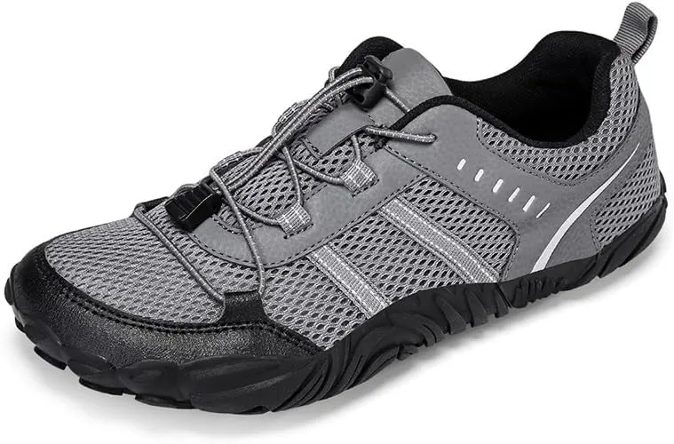 Asifn Mens Quick Dry Water Shoes Hiking Barefoot Lightweight Zero Drop Breathable Shoes Outdoor Sports