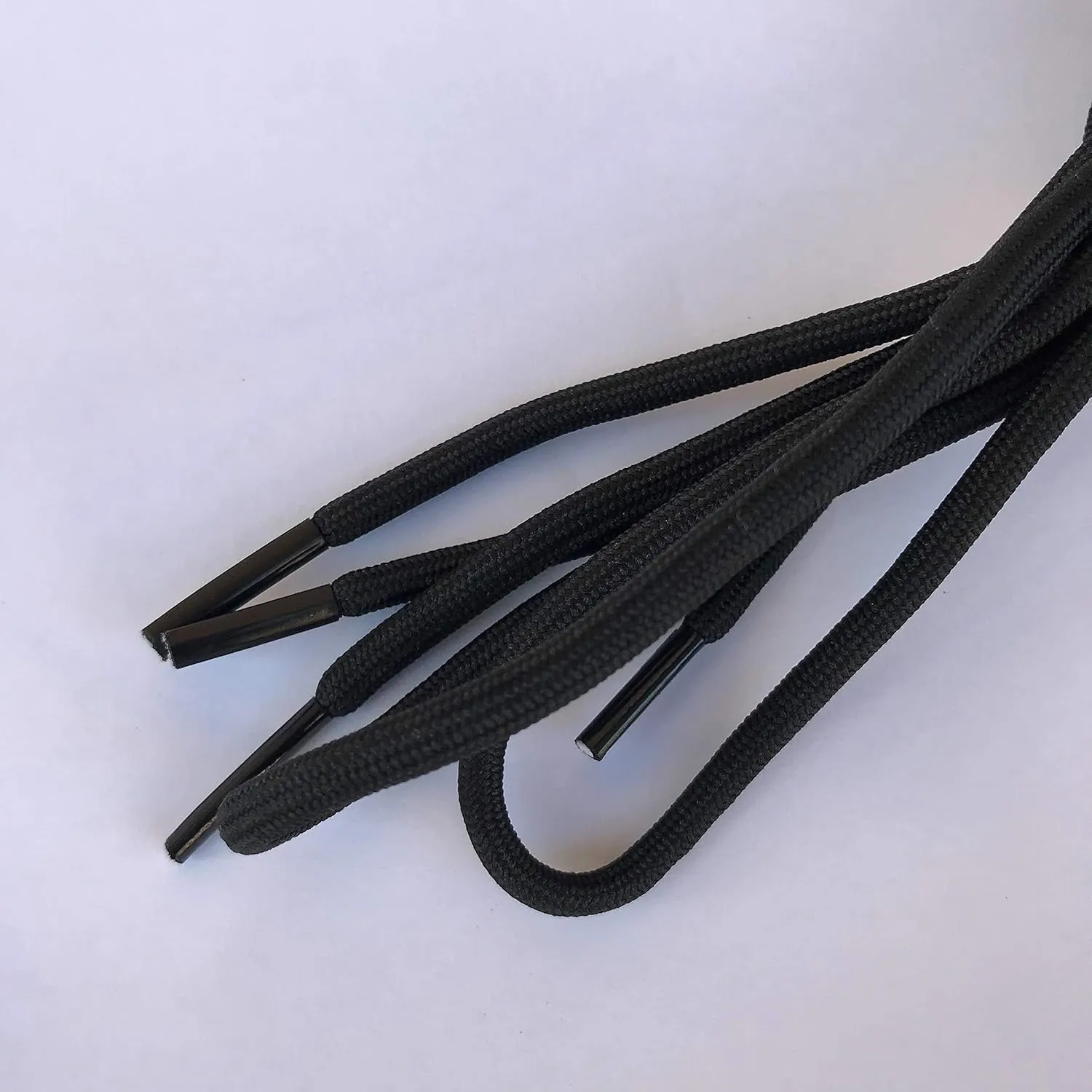 B&Q 3 Pairs Heavy Duty Round Boot Laces Shoelaces for Hiking Walking Construction Safety Work Boots Shoes