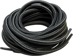 B&Q 3 Pairs Heavy Duty Round Boot Laces Shoelaces for Hiking Walking Construction Safety Work Boots Shoes