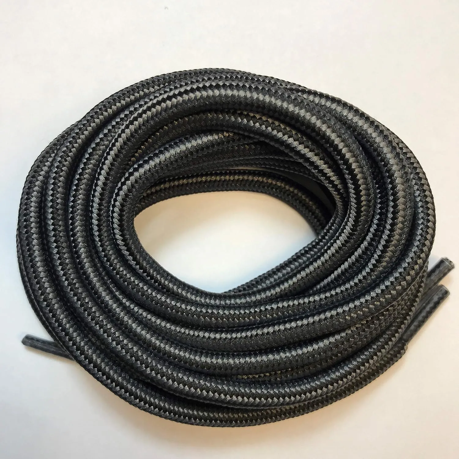 B&Q 3 Pairs Heavy Duty Round Boot Laces Shoelaces for Hiking Walking Construction Safety Work Boots Shoes