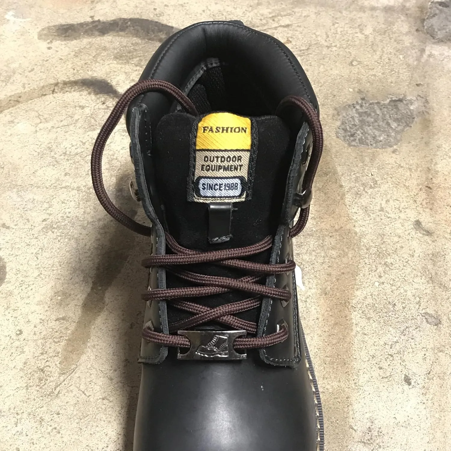 B&Q 3 Pairs Heavy Duty Round Boot Laces Shoelaces for Hiking Walking Construction Safety Work Boots Shoes