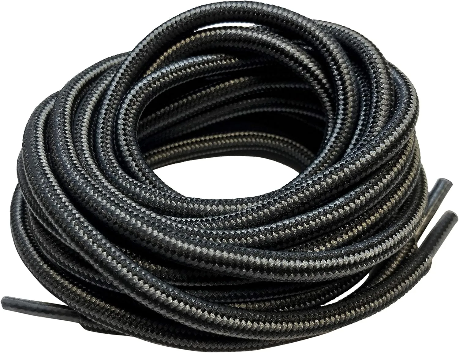 B&Q 3 Pairs Heavy Duty Round Boot Laces Shoelaces for Hiking Walking Construction Safety Work Boots Shoes