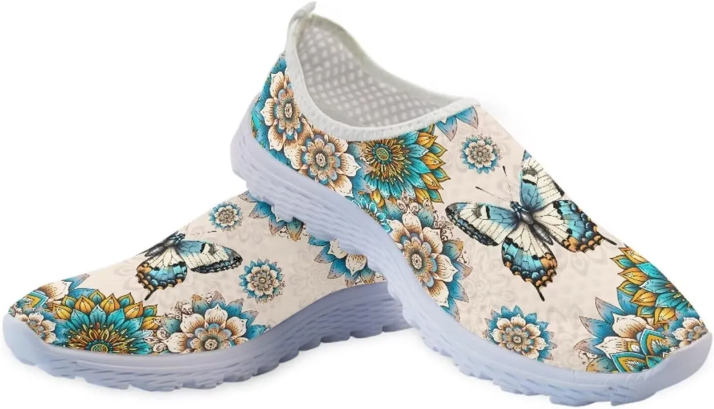 Biyejit Water Shoes for Womens Barefoot Quick-Dry Aqua Shoes Non-Slip Casual Walking Sports Sneakers Slip On Flats