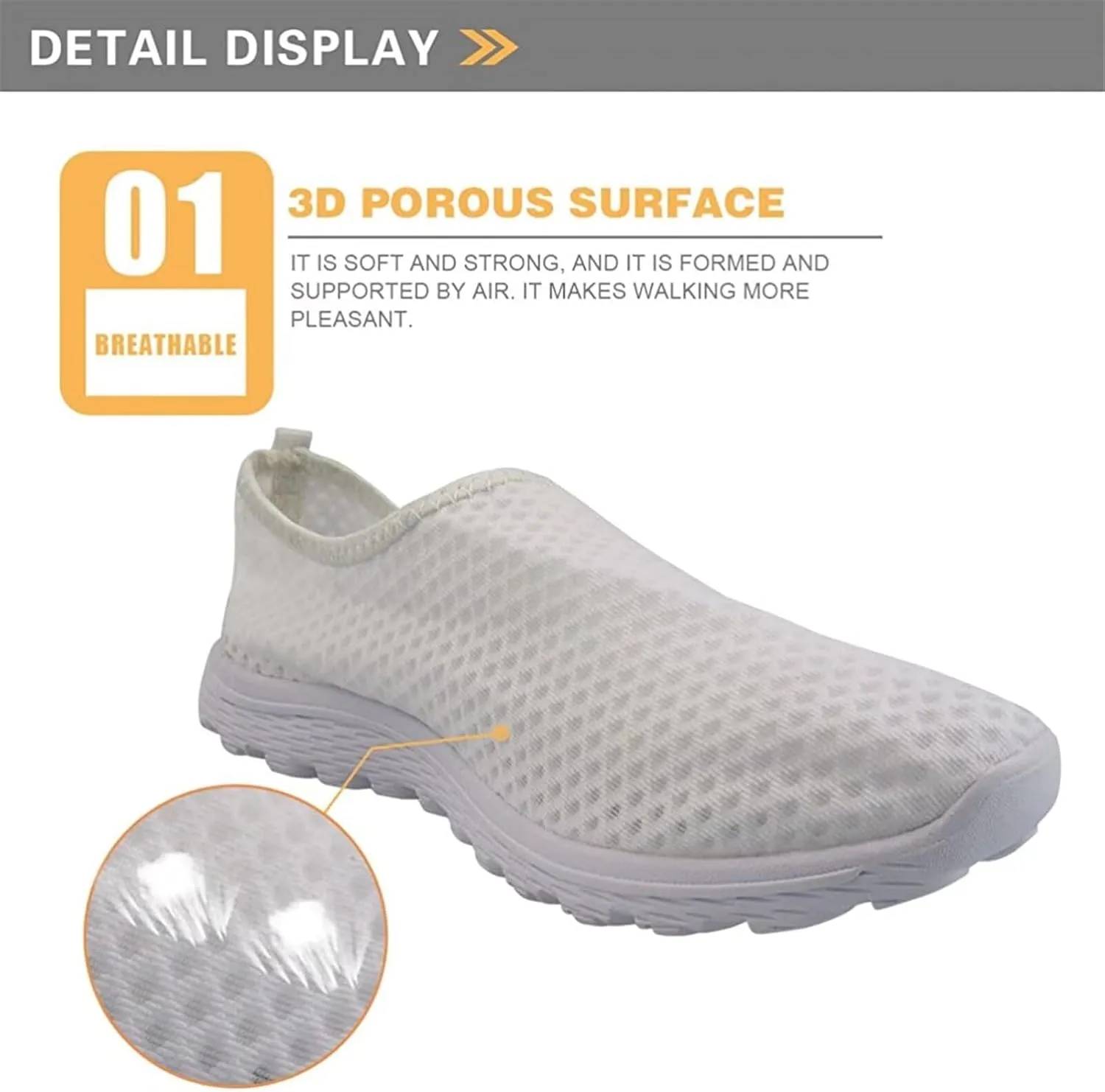 Biyejit Water Shoes for Womens Barefoot Quick-Dry Aqua Shoes Non-Slip Casual Walking Sports Sneakers Slip On Flats