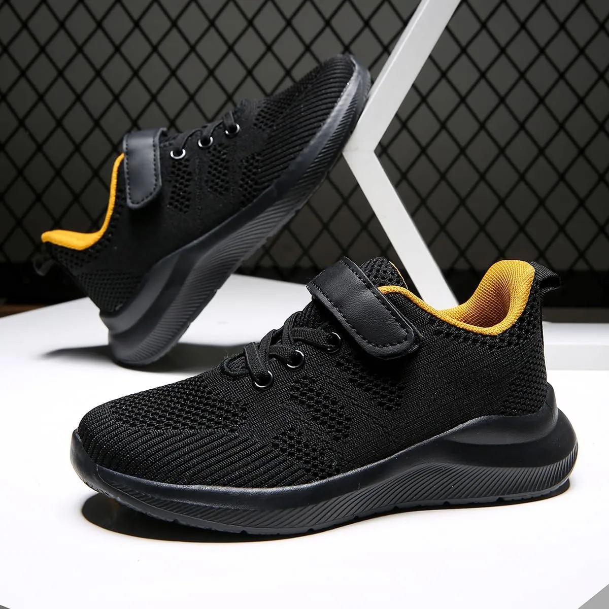 Boys Girls Sneakers Kids Shoes Unisex Lightweight Breathable Athletic Running Tennis Fitness Shoes for Toddler/Little Kid/Big Kid