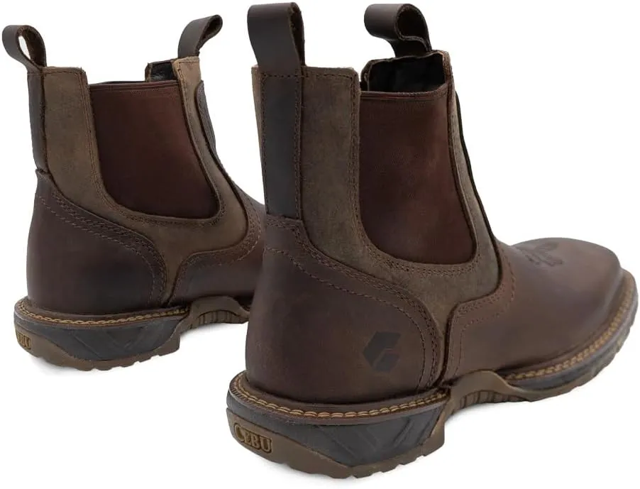 CEBU | BC Thunder | Boots For Men | Handcrafted | Made of 100% Premium Leather | For Heavy-duty Tasks | Caramel Color