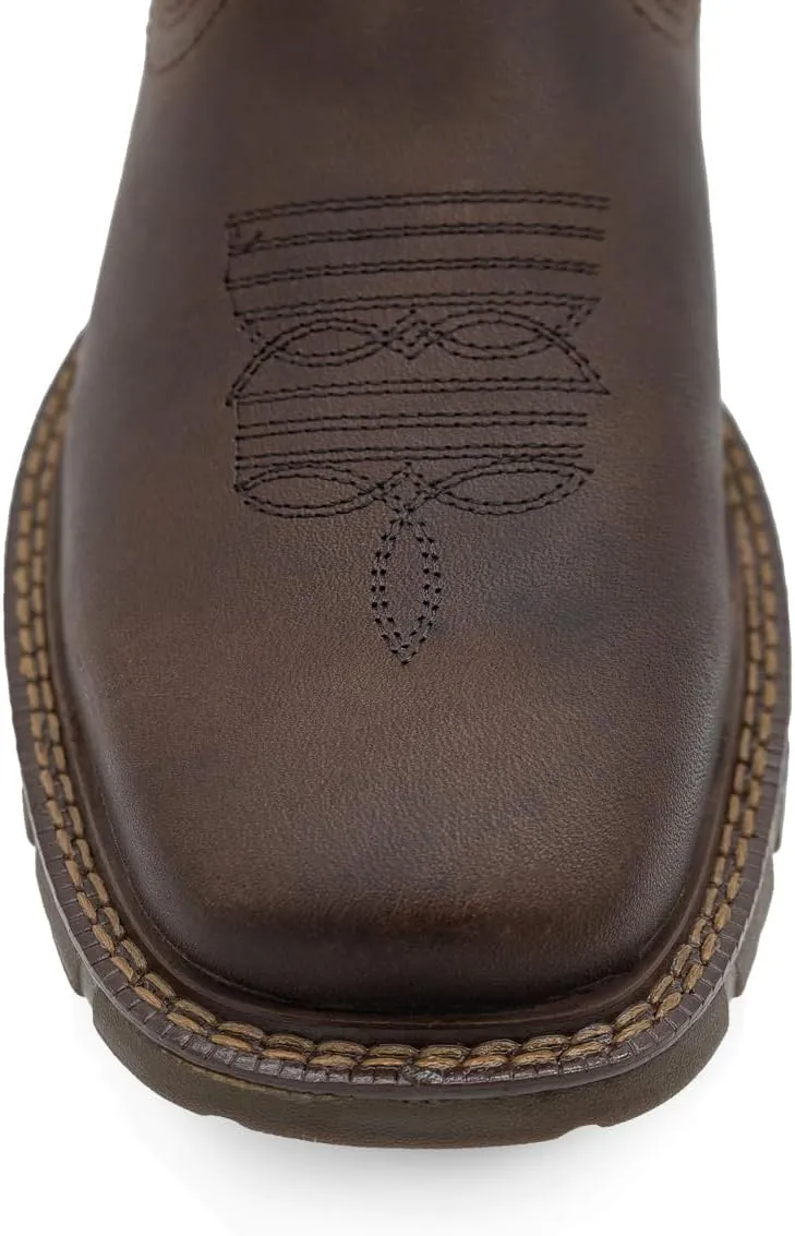 CEBU | BC Thunder | Boots For Men | Handcrafted | Made of 100% Premium Leather | For Heavy-duty Tasks | Caramel Color
