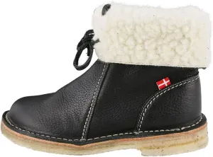 Duckfeet Arhus Unisex Wool-Lined Pebbled Leather
