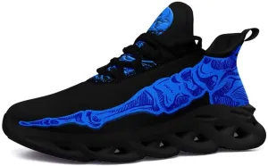Fashion Skull Running Shoes for Men Women Edgy Elegance Sneakers Gothic Light Weight Mesh EVA Walking Tennis Sports Shoes