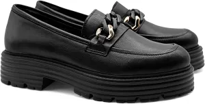 JENN ARDOR Women's Chunky Loafers Platform Loafers Leisure Shoes Work Shoes