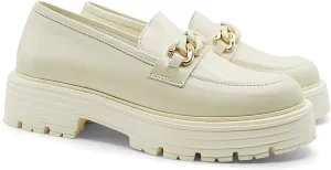 JENN ARDOR Women's Chunky Loafers Platform Loafers Leisure Shoes Work Shoes