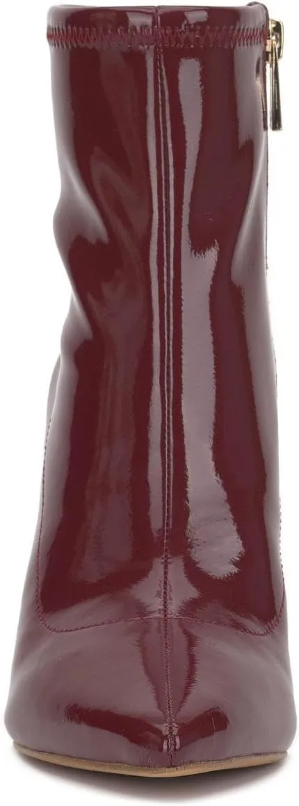 Jessica Simpson Womens Faux Leather Booties