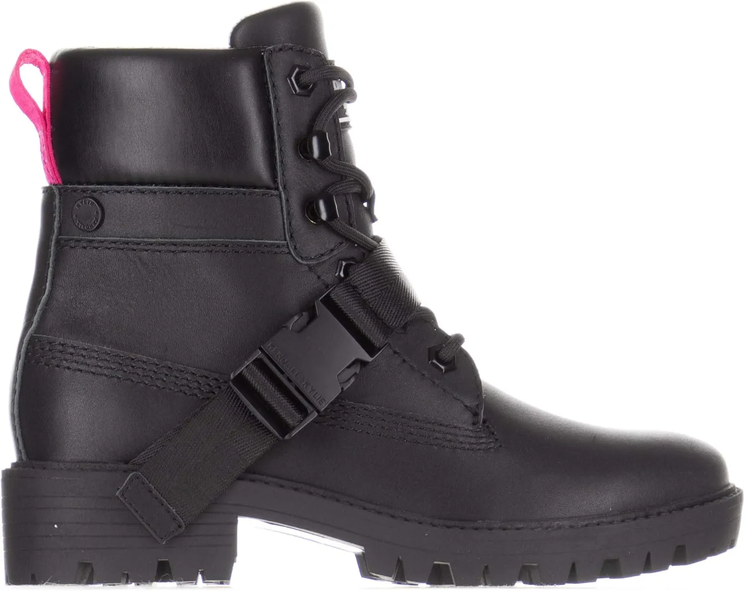 Kendall   Kylie Women's Eos Faux Leather Buckled Boot