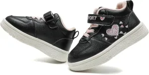 Kids Canvas Shoes Boys Girls High Top Canvas Slip On Sneakers