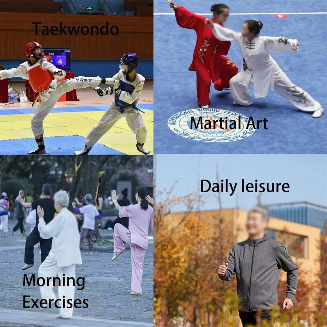 Martial Arts Shoes, Unisex Tai-Chi Sneakers Lightweight Adults Kids Kung Fu Trainers Anti-Slip Walking Fitness Shoes