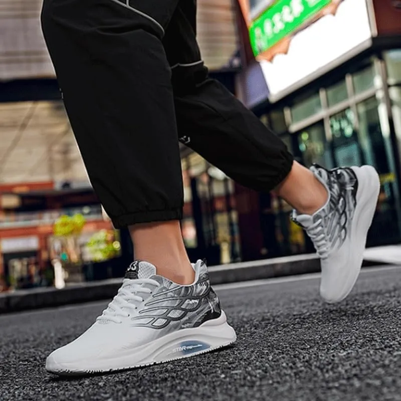 Men's Casual Retro Wedding Work Mesh Shoes Business Lace Up England Flats Breathable Sport Outdoor Footwear