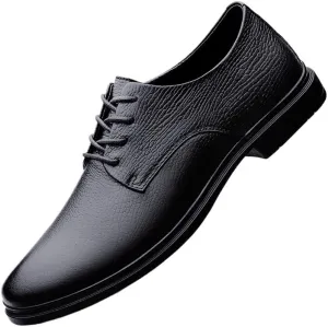 Men's Dress Shoes Classic Lace-up Formal Tuxedo Shoes Wedding Business Office Pointed Toe Oxfords Shoes for Men