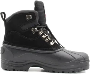 Men's Water Resistance Snow and Hiking Heavy Duty Laced-up Winter Duck Boots