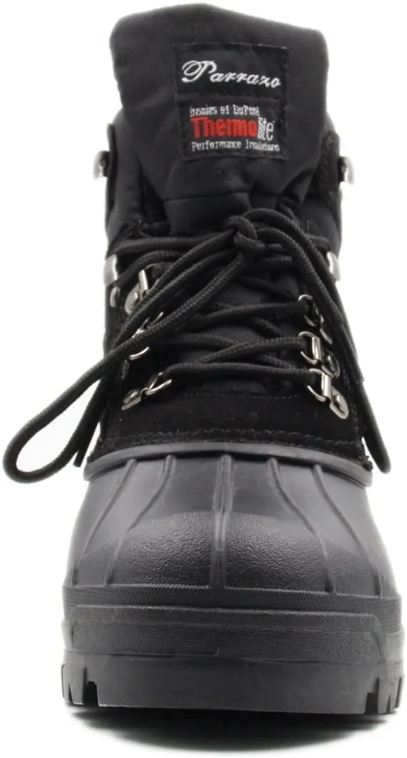 Men's Water Resistance Snow and Hiking Heavy Duty Laced-up Winter Duck Boots