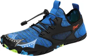 Mens Water Shoes Wide Barefoot Aqua Socks Quick Dry Water Shoes Barefoot Quick Dry Shoes Quick Dry Water Sports Barefoot Shoes for Pool Beach Surf Walking Water Park