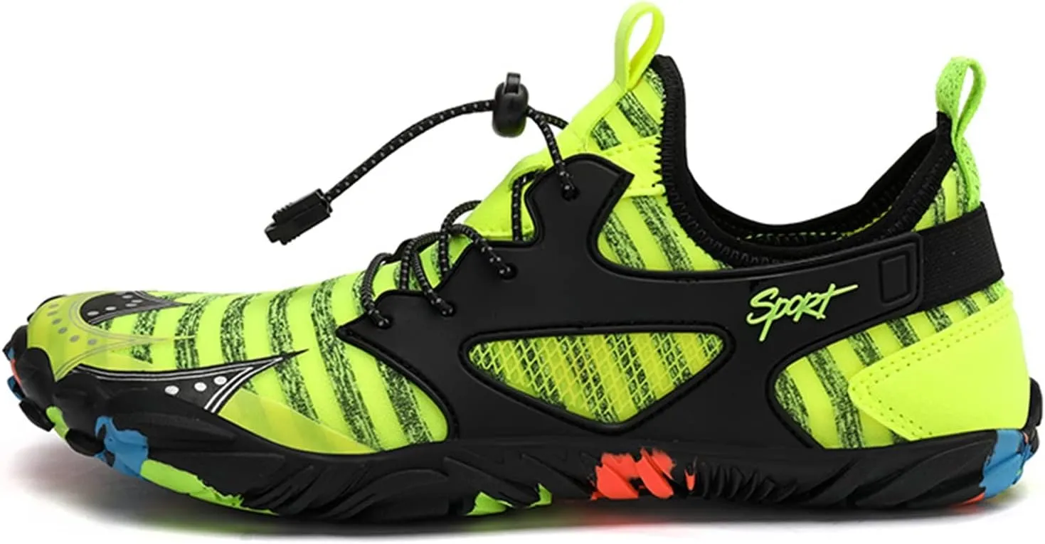Mens Water Shoes Wide Barefoot Aqua Socks Quick Dry Water Shoes Barefoot Quick Dry Shoes Quick Dry Water Sports Barefoot Shoes for Pool Beach Surf Walking Water Park