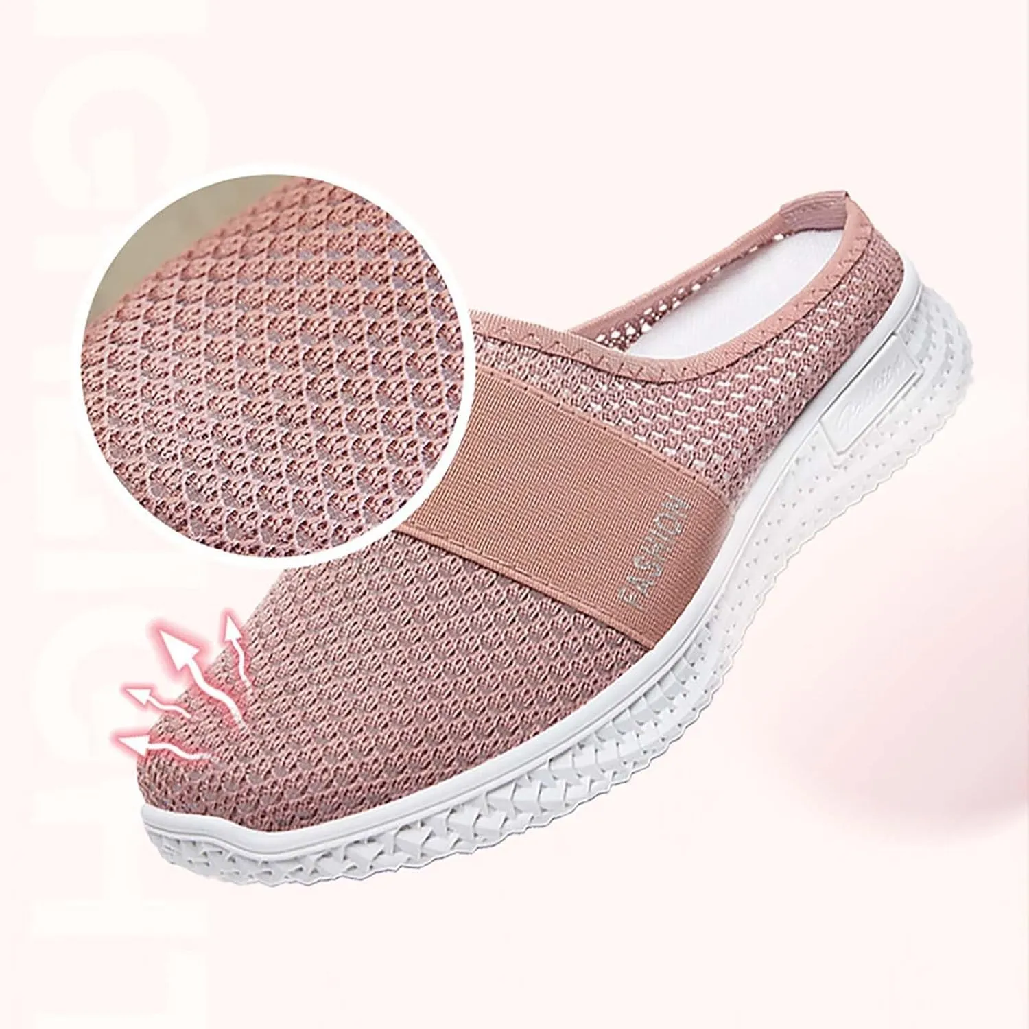 Mules for Women 2025 Backless Walking Sneakers Womens Running Shoes Casual Women Casual Shoes White Sneakers White Tennis Shoe Cross Trainer Shoe