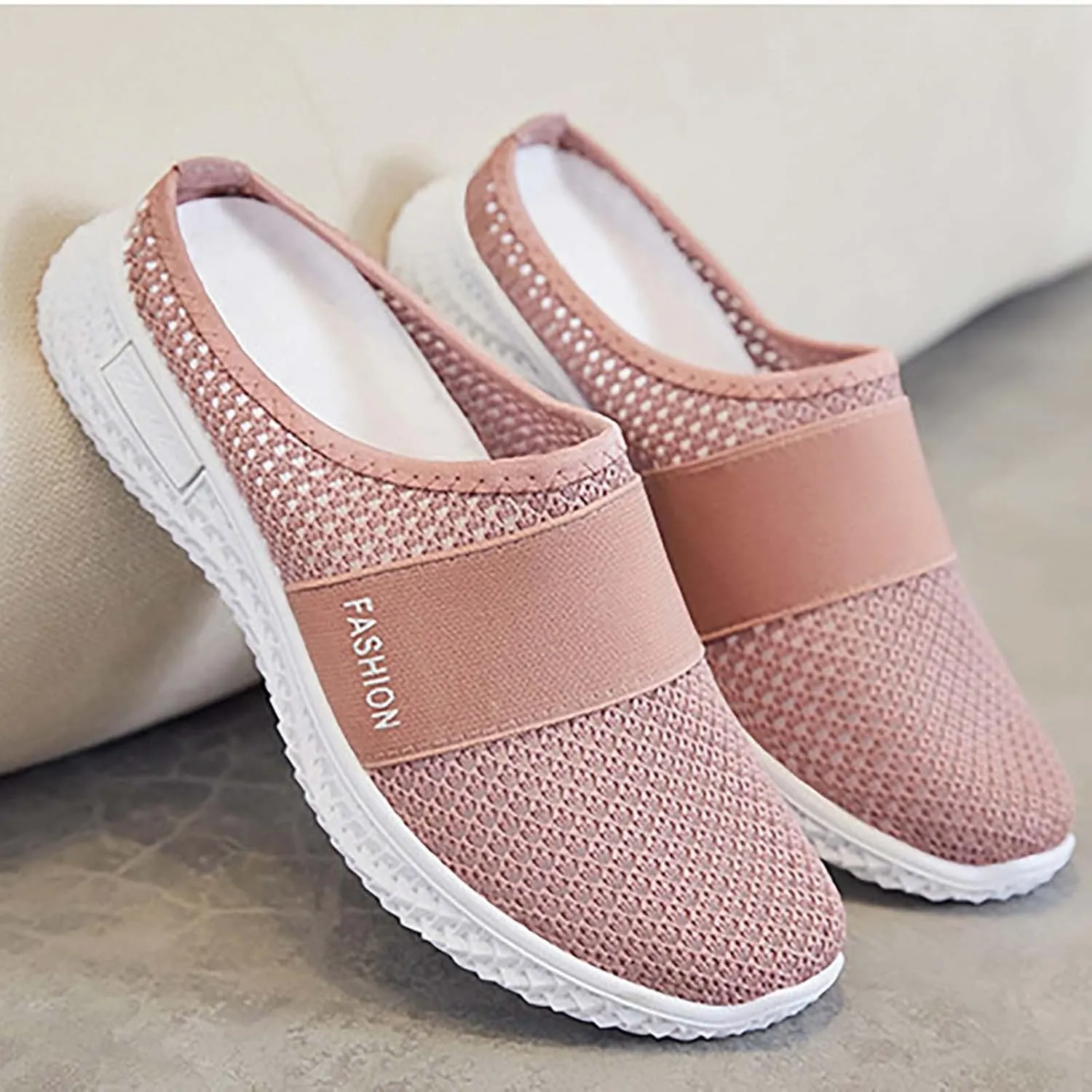 Mules for Women 2025 Backless Walking Sneakers Womens Running Shoes Casual Women Casual Shoes White Sneakers White Tennis Shoe Cross Trainer Shoe