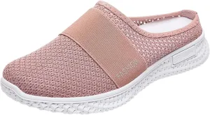 Mules for Women 2025 Backless Walking Sneakers Womens Running Shoes Casual Women Casual Shoes White Sneakers White Tennis Shoe Cross Trainer Shoe