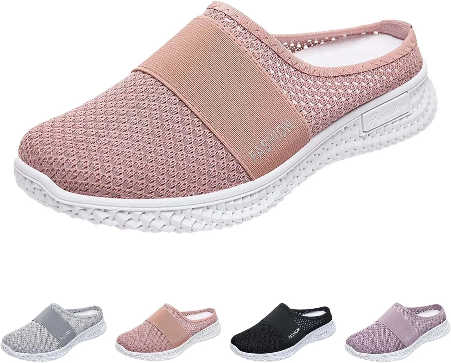 Mules for Women 2025 Backless Walking Sneakers Womens Running Shoes Casual Women Casual Shoes White Sneakers White Tennis Shoe Cross Trainer Shoe