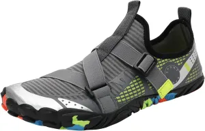 Quick-Dry Water Barefoot Shoes Water Socks for Swim Beach Pool Surf Women Men Summer Couple Indoor Fitness Shoes Non Slip Diving Wading Sock Men Women Snorkeling Gear for Adult