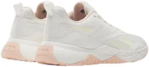Reebok Women's NFX Trainer Sneaker, Chalk/Washed Clay/Footwear White, 6