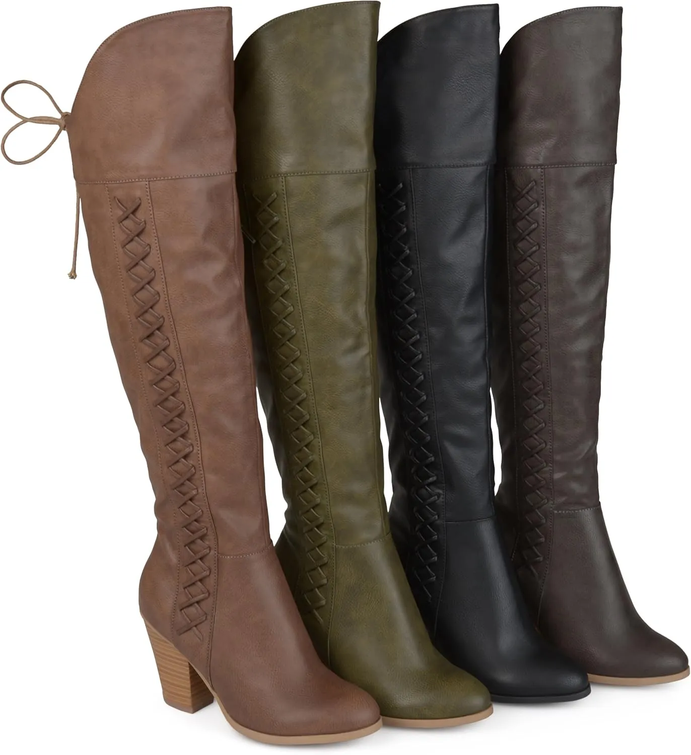 SPRITZ FAUX LEATHER MEDIUM CALF
