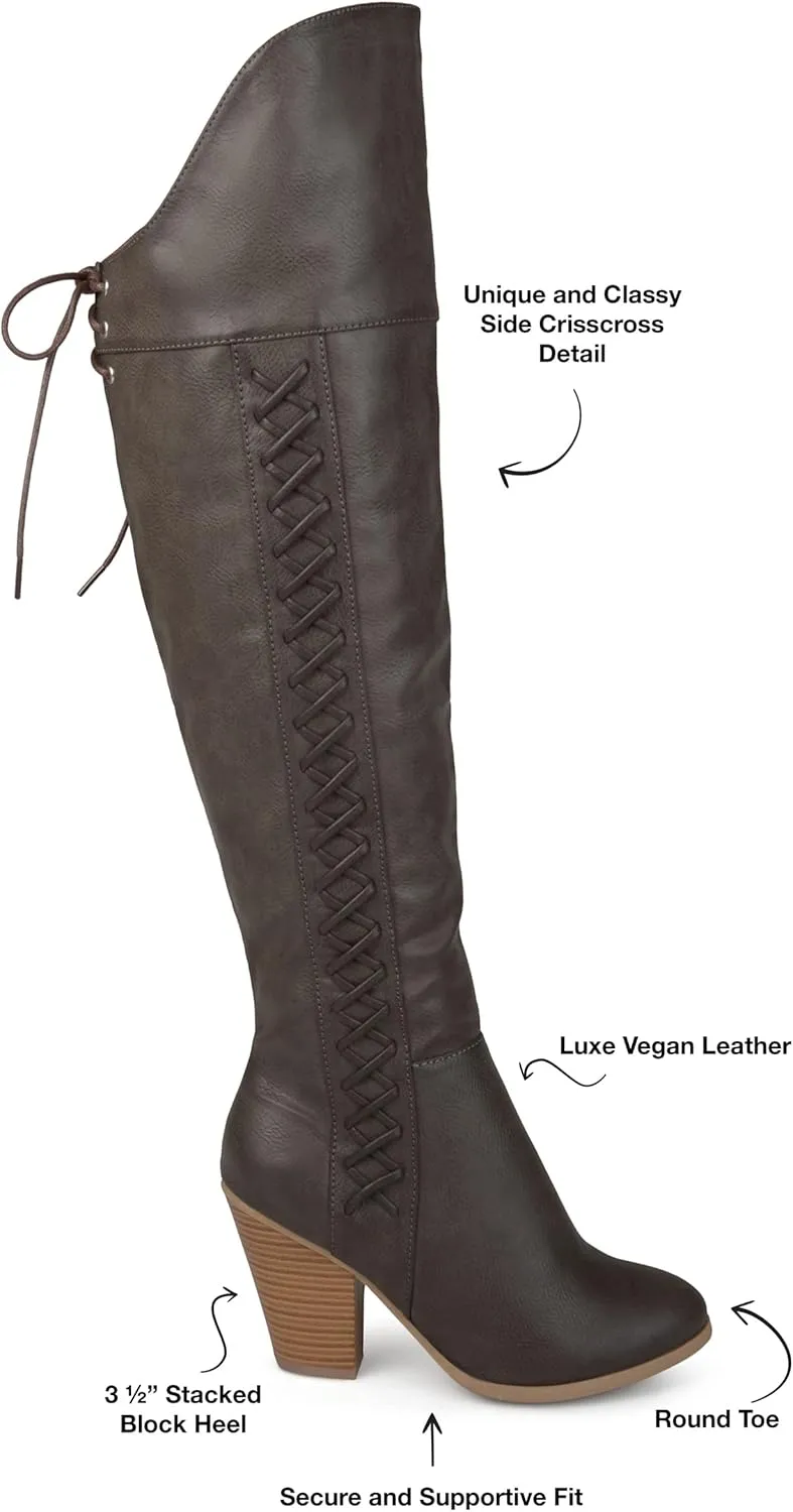 SPRITZ FAUX LEATHER MEDIUM CALF