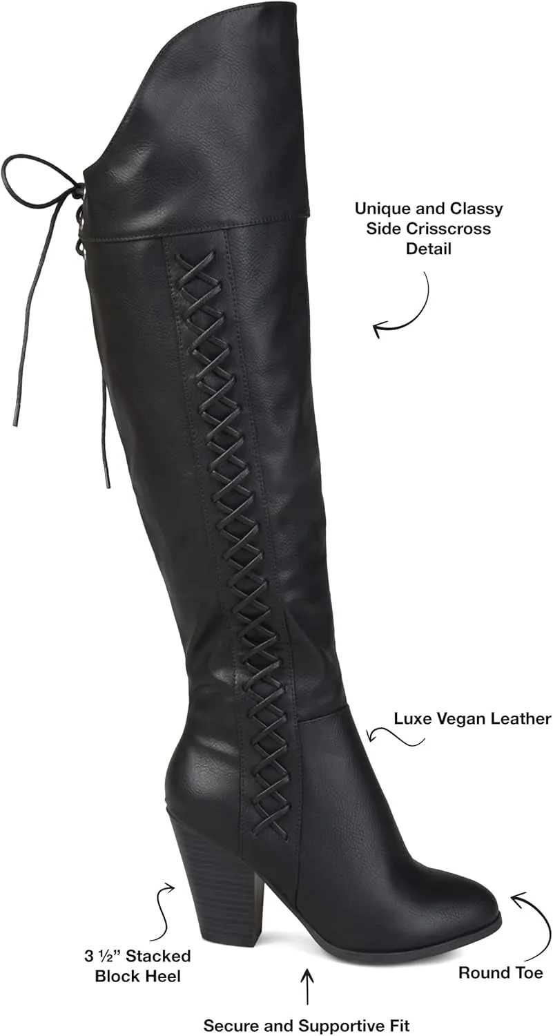 SPRITZ FAUX LEATHER MEDIUM CALF