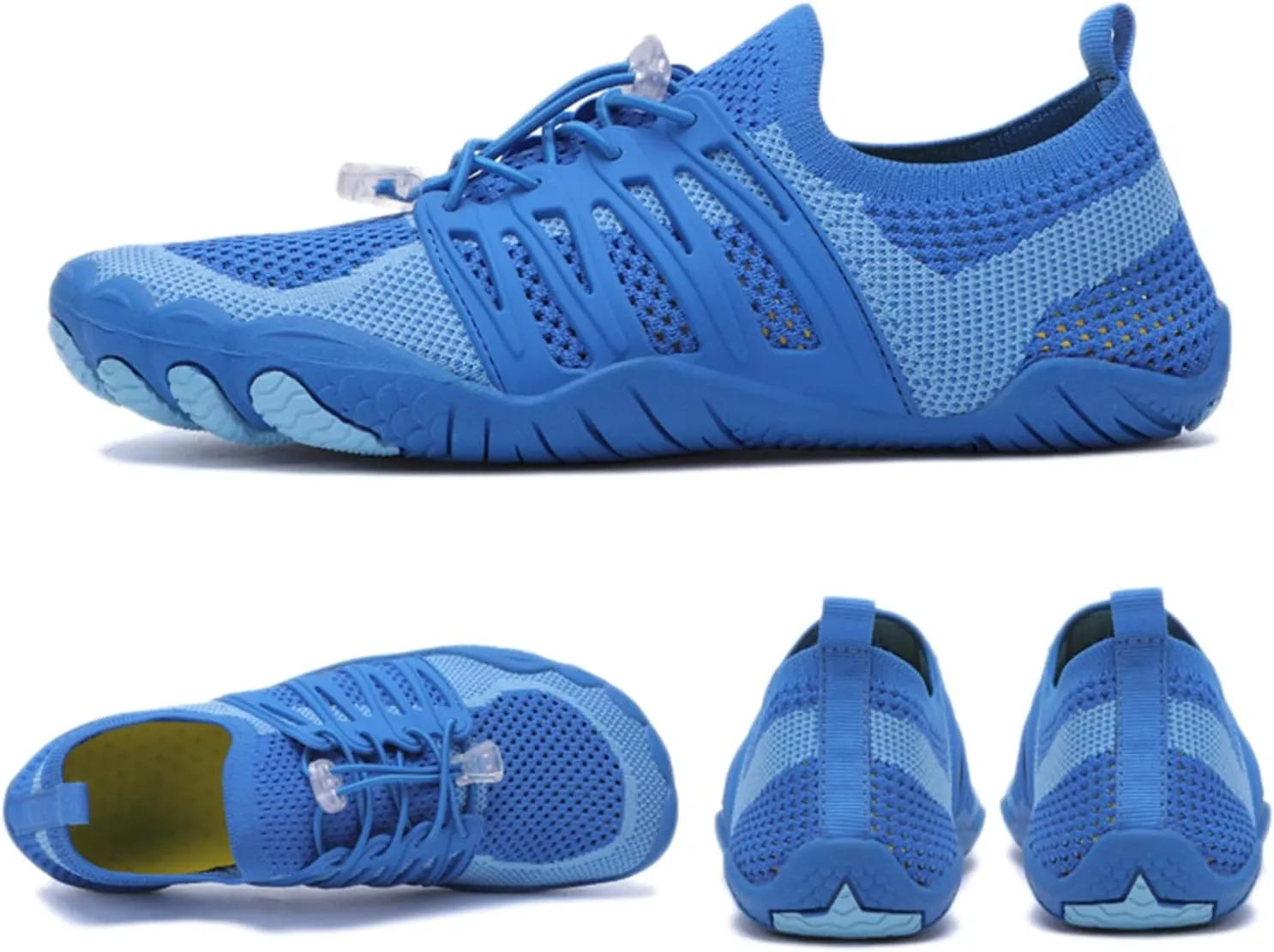 Swim Shoes for Men,Outdoor Sports Quick Dry Aqua Surf Water Shoes for Women,Lightweight Soft Non-Slip Diving Barefoot Beach Shoes,Unisex,for Kayaking/Yoga/Fitness