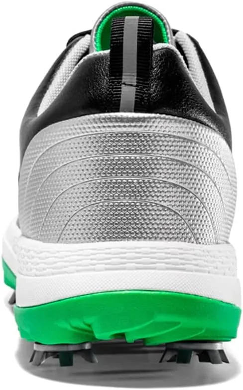 UCUZMI Waterproof Golf Shoes, Spiked Golf Athletic Trainers for Male Walking Footwears Outdoor Walking Fitness Shoes