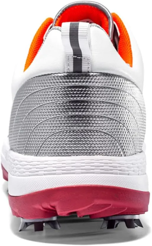 UCUZMI Waterproof Golf Shoes, Spiked Golf Athletic Trainers for Male Walking Footwears Outdoor Walking Fitness Shoes