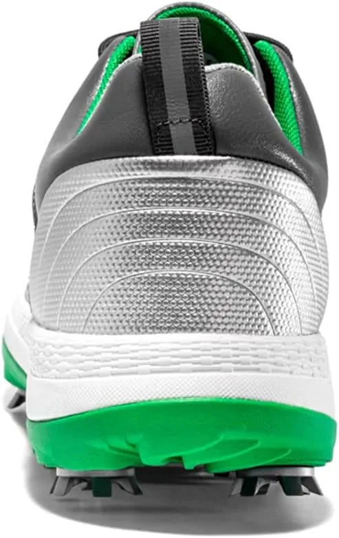 UCUZMI Waterproof Golf Shoes, Spiked Golf Athletic Trainers for Male Walking Footwears Outdoor Walking Fitness Shoes