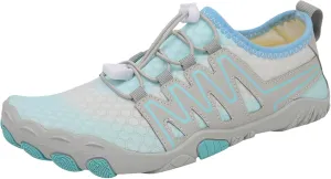 Water Shoes for Men Women Quick-Dry Barefoot Beach Aqua Sport Swim Surf Pool Hiking Diving Walking Non Slip Indoor Fitness Shoes Slip on Summer Vacation Seaside Walking Water Sandals Comfy