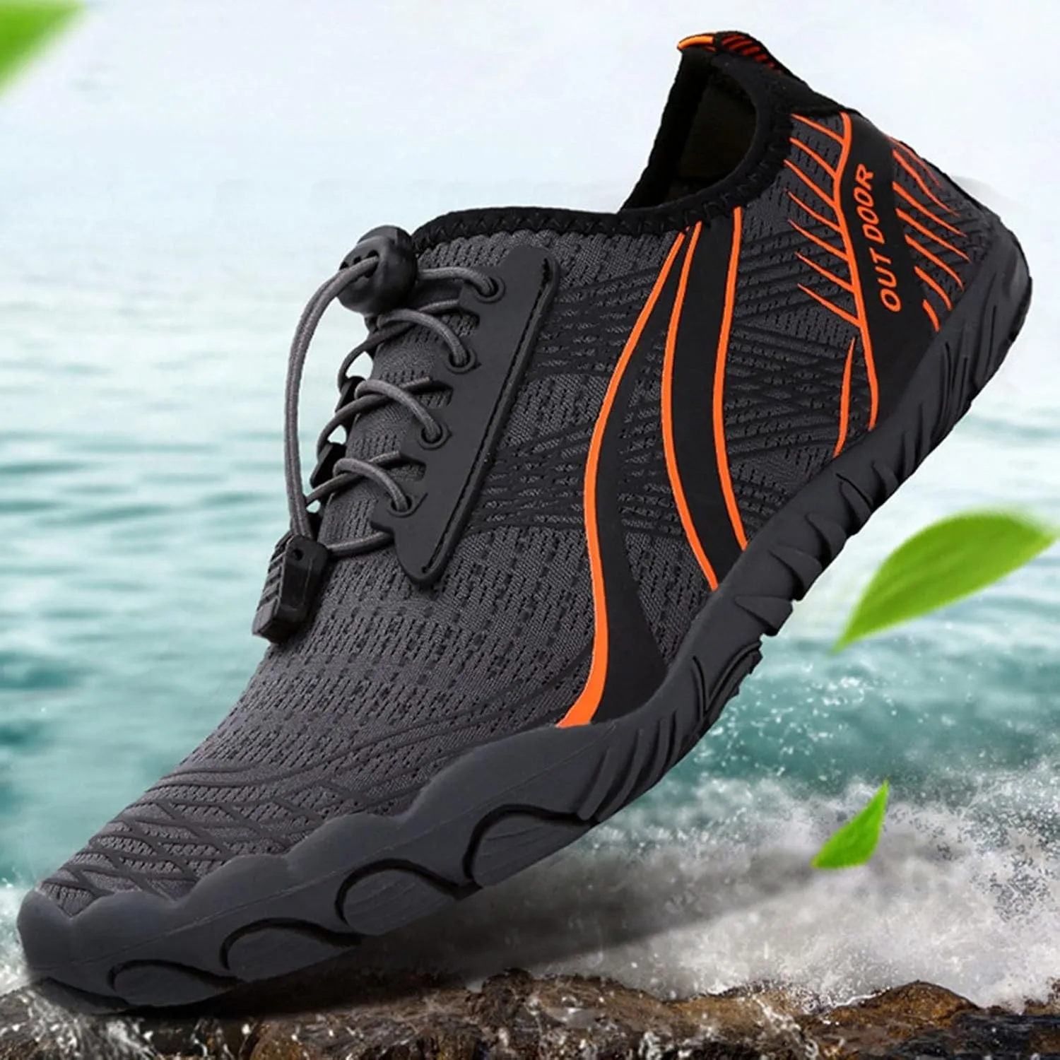 Water Shoes Men Wide Foot Barefoot Aqua Yoga Socks Quick Dry Water Hiking Shoes Women Quick Dry Shoes for Women Jogging Quick Dry Pool Sports Sneaker for Boating Fishing Diving Surfing