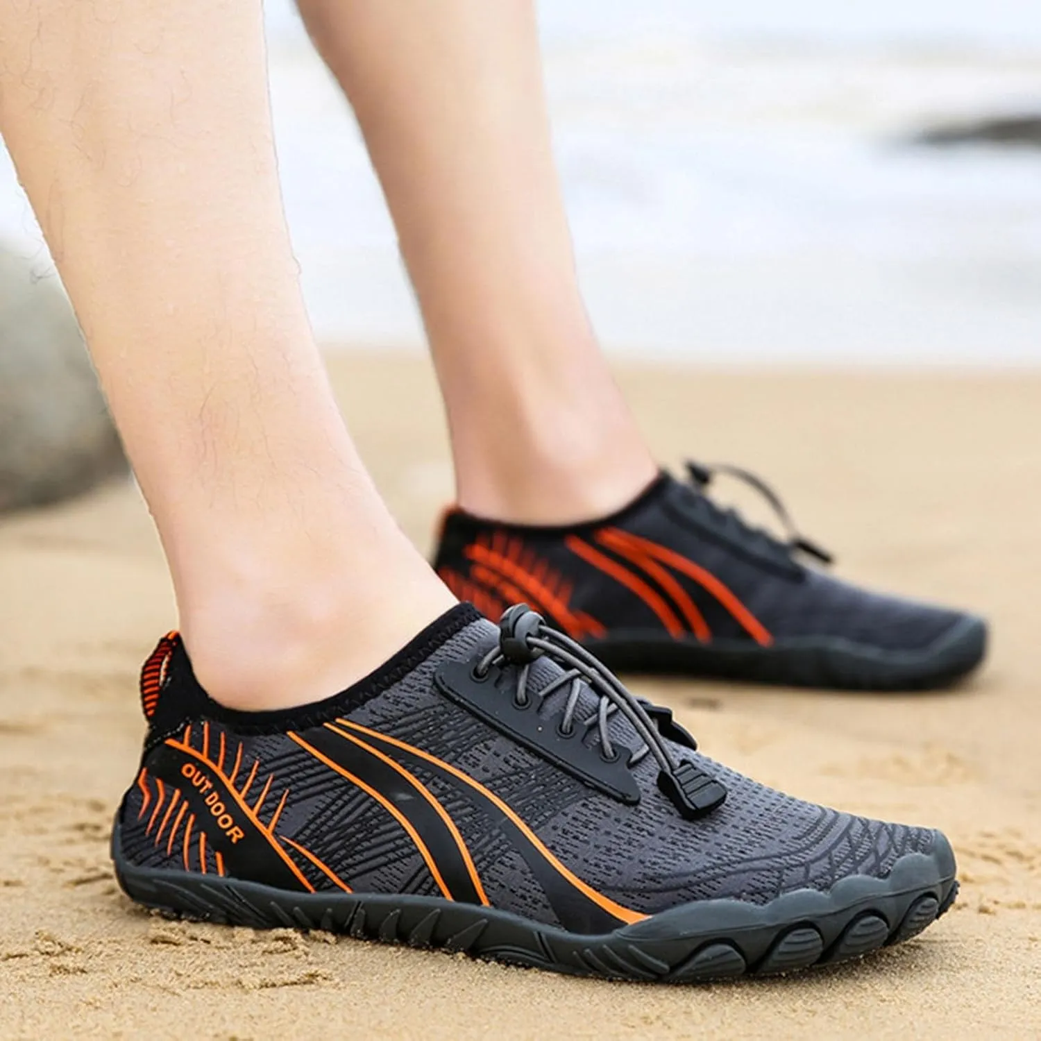 Water Shoes Men Wide Foot Barefoot Aqua Yoga Socks Quick Dry Water Hiking Shoes Women Quick Dry Shoes for Women Jogging Quick Dry Pool Sports Sneaker for Boating Fishing Diving Surfing
