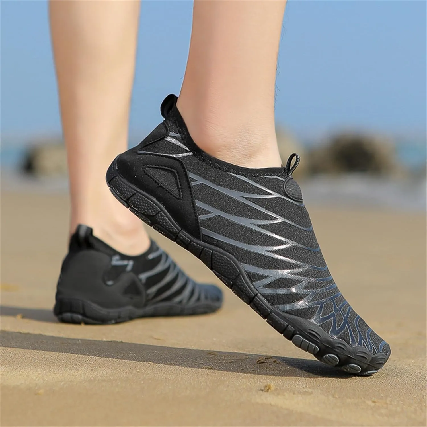 Water Shoes Men Wide Foot Barefoot Aqua Yoga Socks Quick Dry Water Hiking Shoes Women Quick Dry Shoes for Women Jogging Quick Dry Pool Sports Sneaker for Boating Fishing Diving Surfing