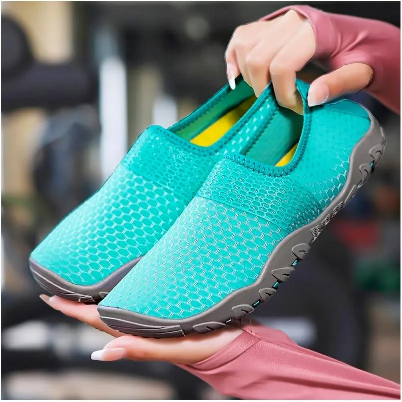 Water Shoes Men Women Non-Slip Quick Dry ShoesAdult Quick-Dry Aqua Sock Barefoot for Beach Swim River Pool Kayaking Surfing Sports Aqua Shoes