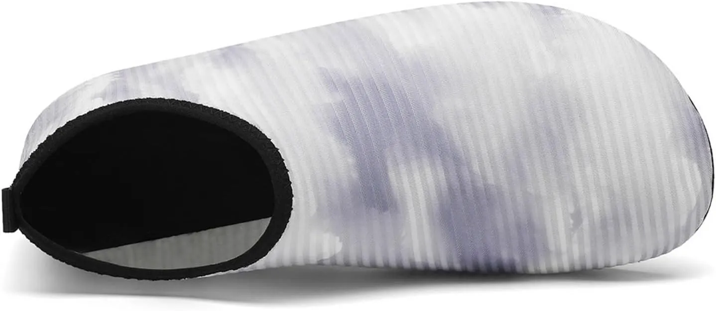 Water Socks for Women Men Swim Aqua Socks Beach Pool Quick Dry Barefoot Surf River Boat Kayak Sea Yoga Sand Exercise Sport Accessories Breathable Mesh Knit Indoor Fitness Shoes Women Men