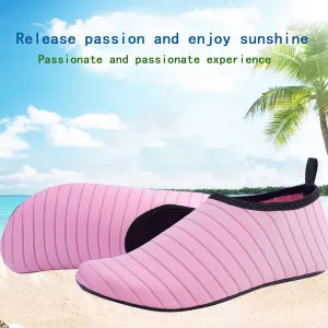 Water Sports Shoes for Women Men Barefoot Quick-Dry Aqua Socks Slip-on for Beach Swim Surf Exploration Yoga Exercise Beach Casual Sandals Fitness Shoes