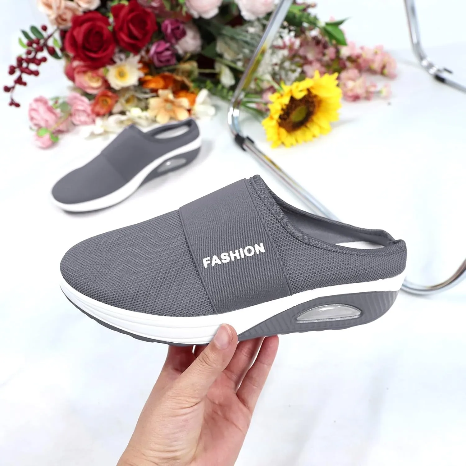 Women's Slip-on Mule Sneakers Lightweight Tennis Shoes Womens Loafers Men's Casual Dress Shoes Women's Fashion Sneakers Tennis Shoe Loafers Dress Shoe