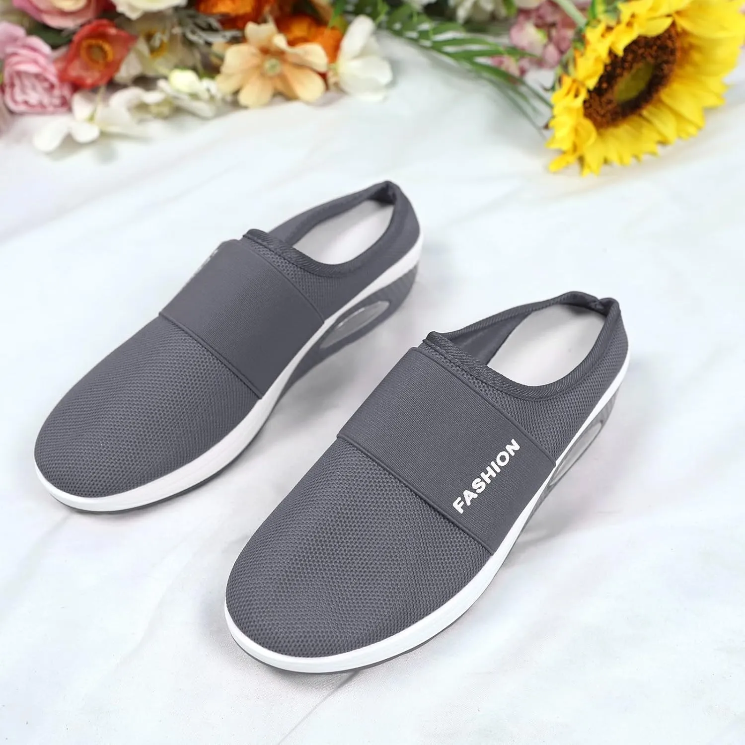 Women's Slip-on Mule Sneakers Lightweight Tennis Shoes Womens Loafers Men's Casual Dress Shoes Women's Fashion Sneakers Tennis Shoe Loafers Dress Shoe