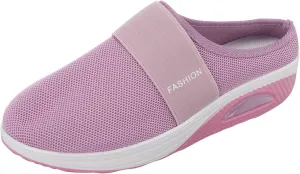 Women's Slip-On Orthopedic Arch Support Backless Running Shoes for Women Casual Women's Shoes Casual Walking Sneakers Waterproof Tennis Shoe Casual Loafers